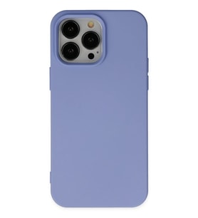 iPhone 14 Pro Kılıf Nano içi Kadife Silikon - Lila