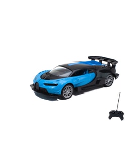 1:16 Ölçek Uzaktan Kumandalı Bugatti Chiron Işıklı Şarjlı Mavi