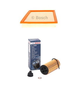 Bosch Filtre Bakım Seti BMW 2 SERİSİ 216 D Dizel 2014+ Hava + Yağ filtre