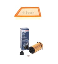 Bosch Filtre Bakım Seti BMW 2 SERİSİ 216 D Dizel 2014+ Hava + Yağ filtre