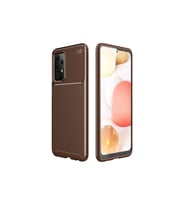 Samsung Galaxy A72 Uyumlu Kılıf Zore Negro Silikon Kapak (Kahverengi)