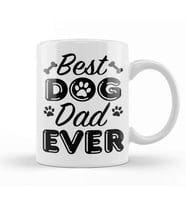 Best Dog Dad Ever 03 Kupa Bardak Porselen