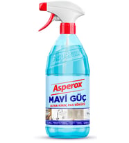 Asperox Mavi Güç - Buğu Önleyicili Yüzey Temizleyici 1 Litre (Joan)