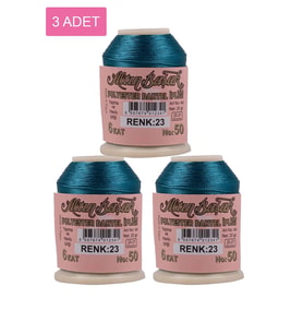 3 Adet Altınbaşak Oya ve Dantel İpi 20 gr - Royaleks - No: 023