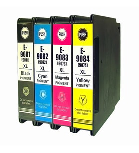 Xplus®Workforce Pro WF-6590DTWFC T9081-9084XL / T9071-9074XL Kartuş Takım Set (Çok Renkli)