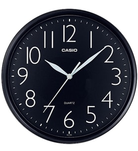 CASIO IQ-05-1DF SİYAH 24CM DUVAR SAATİ