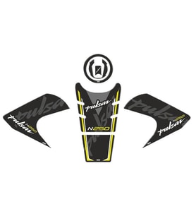 Bajaj Pulsar N250 2022 - 2024 Uyumlu Tank Pad Set 005
