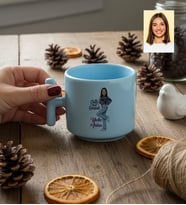 Kişiye Özel Karikatürlü Cute But Gemini İkizler Burcu T Pastel Kupa Doğum Günü Hediyesi