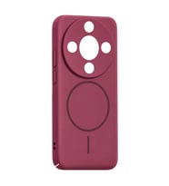 Mey İthalat® Huawei Honor Magic 8 Lite Mika PC Magsafe Kapak - Bordo