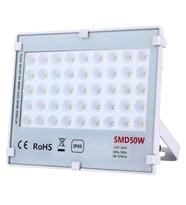 Oddity Smd 50W LED Projektör IP66 Dış Mekan Aydınlatma 220V Beyaz Işık 5250 Lümen