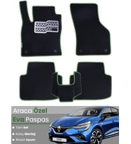 Renault Clio 5 Hatchback (2020-2025) Uyumlu EVA Paspas Tam Set – Birebir Uyum,Araca Özel Tasarım