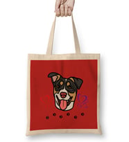 Funny Dog Lover Gift For Women Men Bez Çanta Uzun Saplı
