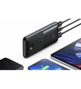 Baseus Bipow Pro Overseas Siyah 10000 mAh Powerbank Teşhir