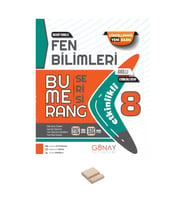 LGS 8. Sınıf Bumerang Fen Bilimleri Konu Anlatımlı Soru Bankası ve Telefon Standı