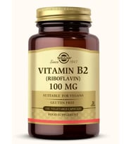 Solgar Vitamin B2 (Riboflavin) 100 Mg 100 Kapsül