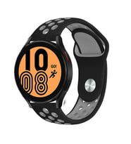 Samsung Gear S3 22mm Uyumlu Kordon Silikon Esnek Yumuşak Delikli Spor KRD-02 Kayış