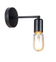 RİOLİGHT METAL TEKLİ APLİK (Siyah - Beyaz)