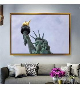 Altın Çerçeveli dekoratif tablo l522 (Gold)