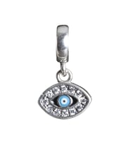 Nur Silver Mavi Göz Gümüş Me Charm NUR-BL00100