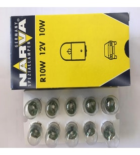Narva 12v 10w Sinyal/stop Ampulu 10 Lu Paket