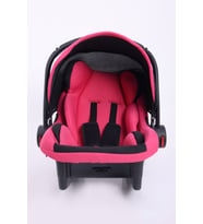 VaVbaby Lüks Pedli Bebek Taşıma Anakucağı Bebek Puset Siyah (Pembe)