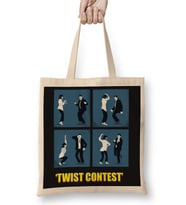 Pulp Fiction Twist Contest Concurso Danca Mia E Vicent Bez Çanta Uzun Saplı