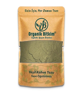 Organik Bitkim Yeşil Kahve Toz 250 gr