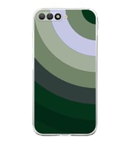 Huawei Y6 2018  Kamera korumalı Kapak Renk Cümbüşü Tasarımlı  Şeffaf Kılıf