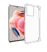 Xiaomi Redmi Note 12 4G Kılıf Anti Şok Köşe Korumalı Şeffaf Silikon