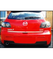 Mazda 3 HB Krom Bagaj Alt Çıtası 2003-2009 ARASI P.Çelik