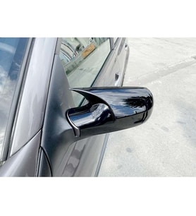 Renault Megane 2 Batman Yarasa Ayna Kapağı Piano Black 2002 2003 2004 2005 2006 2007 2008 2009