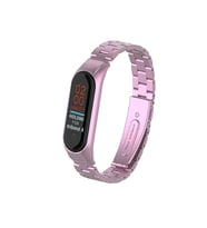 Mey İthalat® Mi Band 4 Metal Baklalı Kordon -