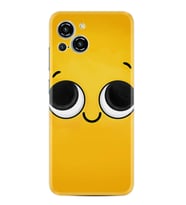 Reeder S23 Max Pro Kılıf Resimli Desenli Silikon Platinium Series Yellow 1831