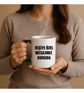 Sihirli Kupa Bardak - Kişiye özel Yazı Yazdırılabilir Kupa Bardak