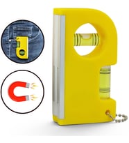 Cep Tipi Su Terazisi Mıknatıslı Mini Terazi 80mm Dikey ve Yatay Açı