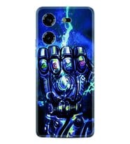 Tecno Pova 5 Kılıf Silikon Desen Özel Seri Thunder Play 1760