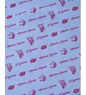 50x70 cm Lamineli 1. Hamur Kasap Kağıdı 5 Kg.