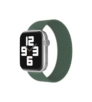 Newface Apple Watch 38mm Ayarlı Solo Silikon Kordon - Haki Yeşil