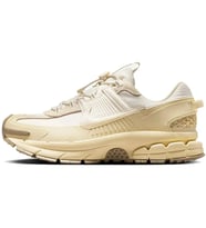 Nike Zoom Vomero Roam Leather Unisex Sneaker Hakiki Deri Su Tutmayan Lastik Bağcıklı Unisex Günlük Spor Ayakkabı Krem