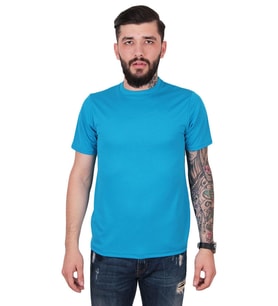 Isula ISL10001013 - Runner Neon Erkek Tişört (Turkuaz)