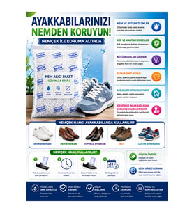 Nemçek Nem Alıcı Rutubet Giderici Koku ve Küf Önleyici (2 PAKET) 500 gr