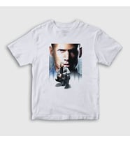 Presmono Unisex Çocuk Beyaz Poster V2 Prison Break T-Shirt 276349tt