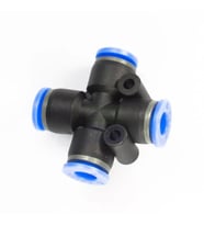 Kingstar 4'lü 6 mm Geçmeli Bağlantı