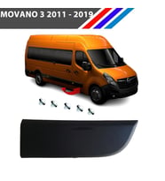 Otozet - Opel Movano 3 Ön Sağ Kapı Çıtası Klipsli 2011 - 2019 808200149R