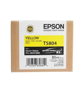 Epson T5804-C13T580400 Sarı Kartuş