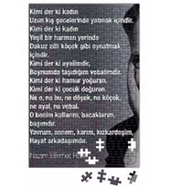 Nazım Hikmet Söz 010 Puzzle 240 Parça Yapboz