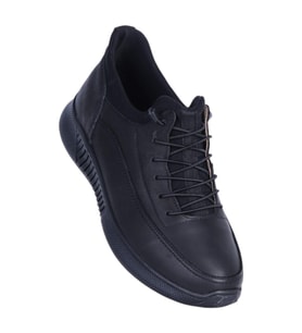 Dropland 8351 Syh Yağlı Deri Erkek Casual Ayakkabı (Siyah)