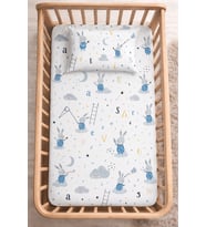 %100 Pamuk Lastikli Bebek Çarşafı Park Yatak 60x120 70x110 70x120 Uyumlu