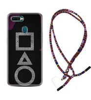 Oppo A5S A15 A16 A54 A55 A73 A74 Kılıf Boyun Asklı Rasta Silikon Game Begin 1799