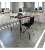 Knsz masa sandalye takımı hem75mazlum grisyh 060*060 sm 1 sandalye syhsyh sırt minderli